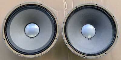 JBL D130 38cm Woofer Speaker PAIR 8Ω USED JAPAN USA vintage audio