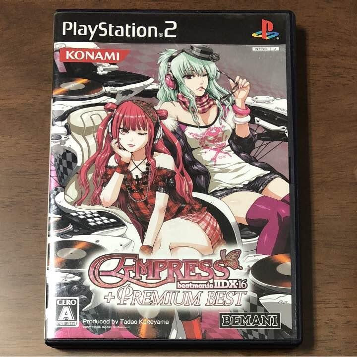 Beatmania IIDX 16 Empress + Premium Best PS2 Game Soft From Japan
