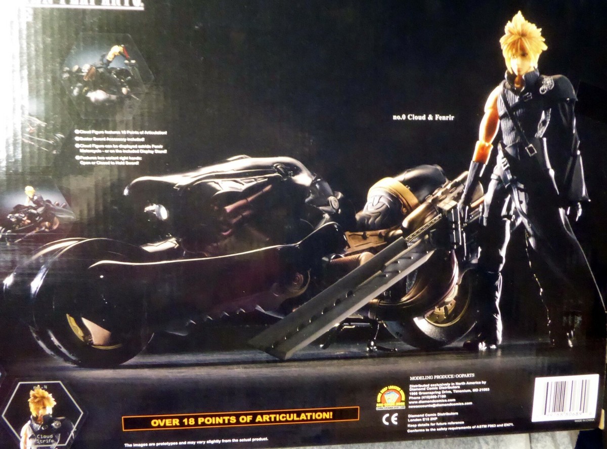 CLOUD&FENRIR 限定フィギュア Square Enix Final Fantasy VII: Advent