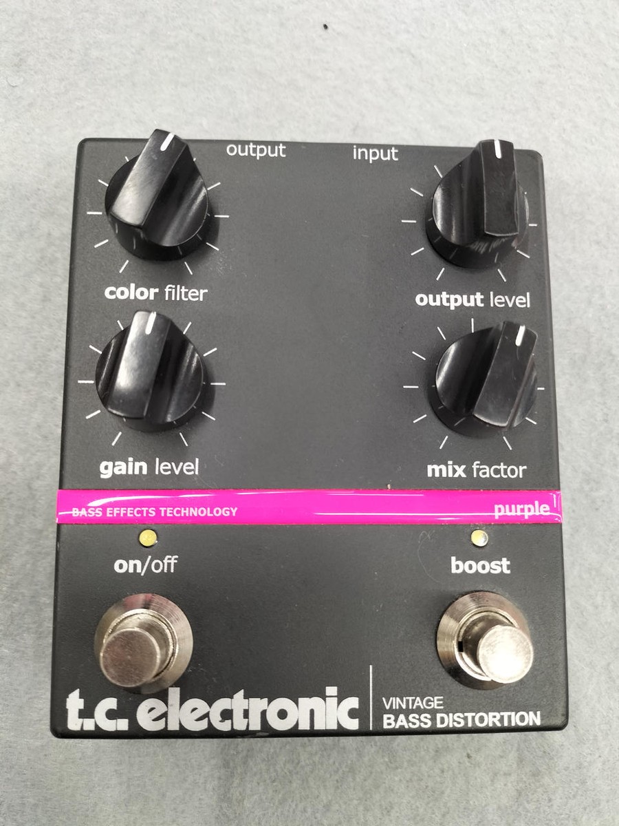 TC ELECTRONIC / VINTAGE BASS DISTORTION (no240827) | eBay