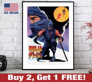 Ninja Gaiden Poster | eBay