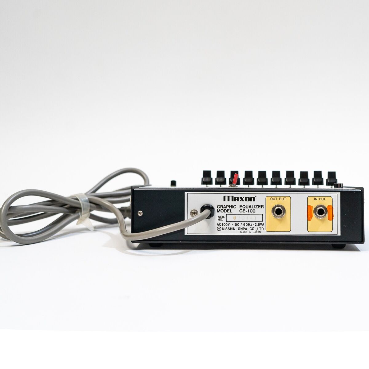 Maxon GE-100 グラフィックイコライザー Maxon GE-100 Graphic