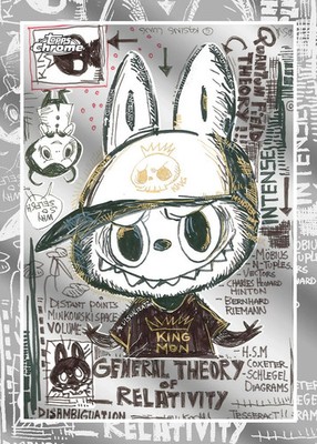 2025 topps chrome labubu 10th 未開封品 5BOX