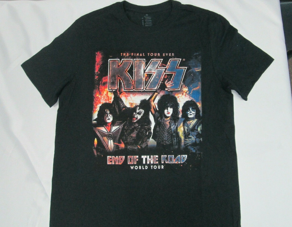 KISS official concert shirt tshirt FINAL TOUR EVER 2019 medium
