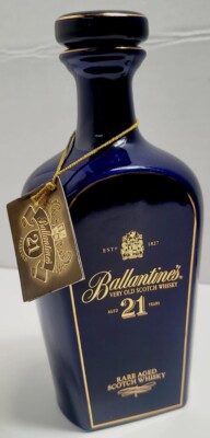 Ballantine's Scotch Whisky Very Old Scotch Whisky Aged 21 Yrs
