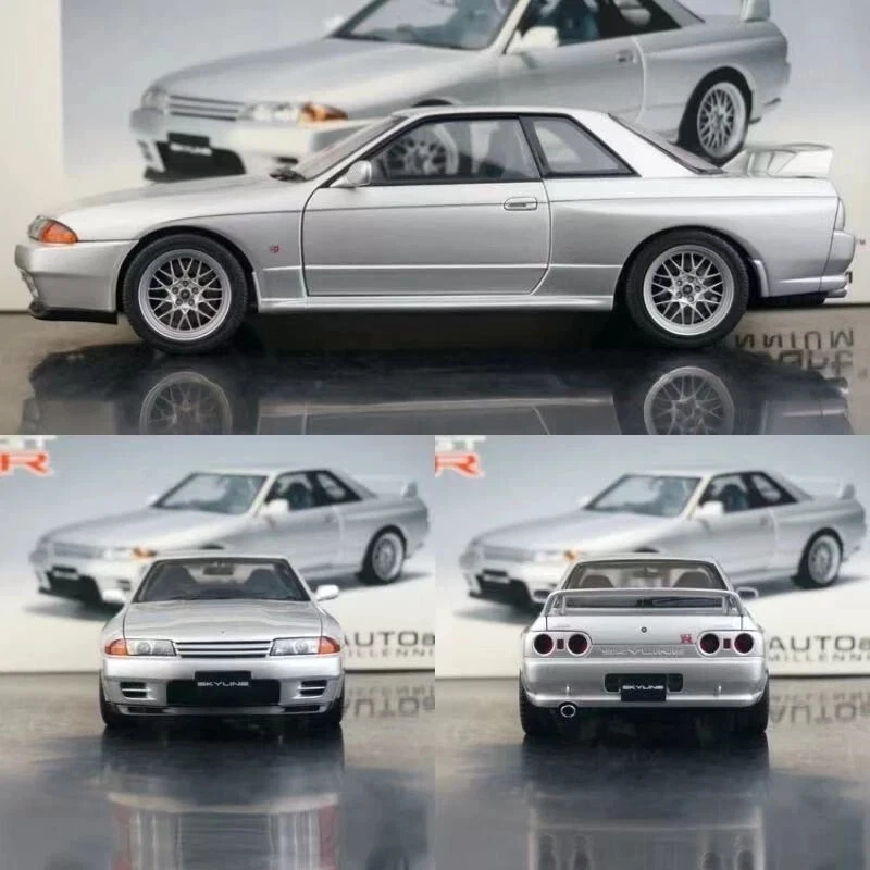 Autoart 1/18 Nissan Skyline GT-R (BNR32) V-Spec II Spark Silver