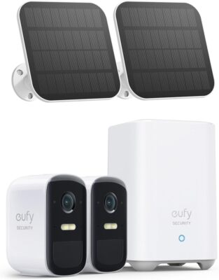 eufy eufyCam 2C Wireless Home Security System+ Solar Panel 1080P