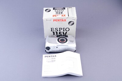Pentax Espio 115V 35mm Point & Shoot Film Camera BOX | eBay