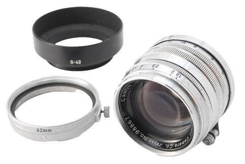 Exc+5 ] Canon Serenar 50mm f/1.8 Lens L39 Leica screw Mount From