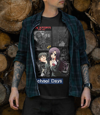 School Days Sekai Saionji Japanese Anime T-Shirt 2025 Good Smile
