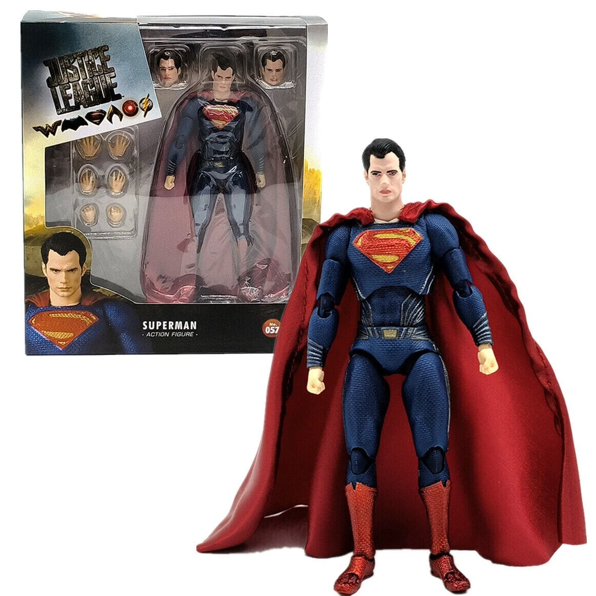 Mafex NO 057 Superman Justice League DC Comics Action Figures