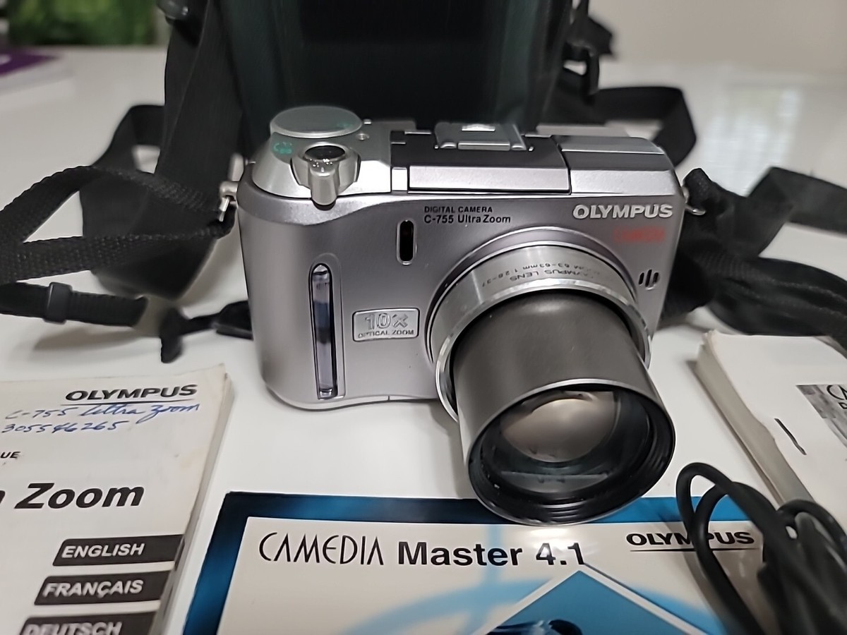 Olympus C-755 Ultra Zoom, 4MP Digital Camera, 10x Optical Zoom | eBay