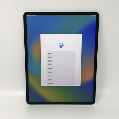 Apple iPad Pro 12.9 6th Gen 256GB Silver WiFi Very Good Condition