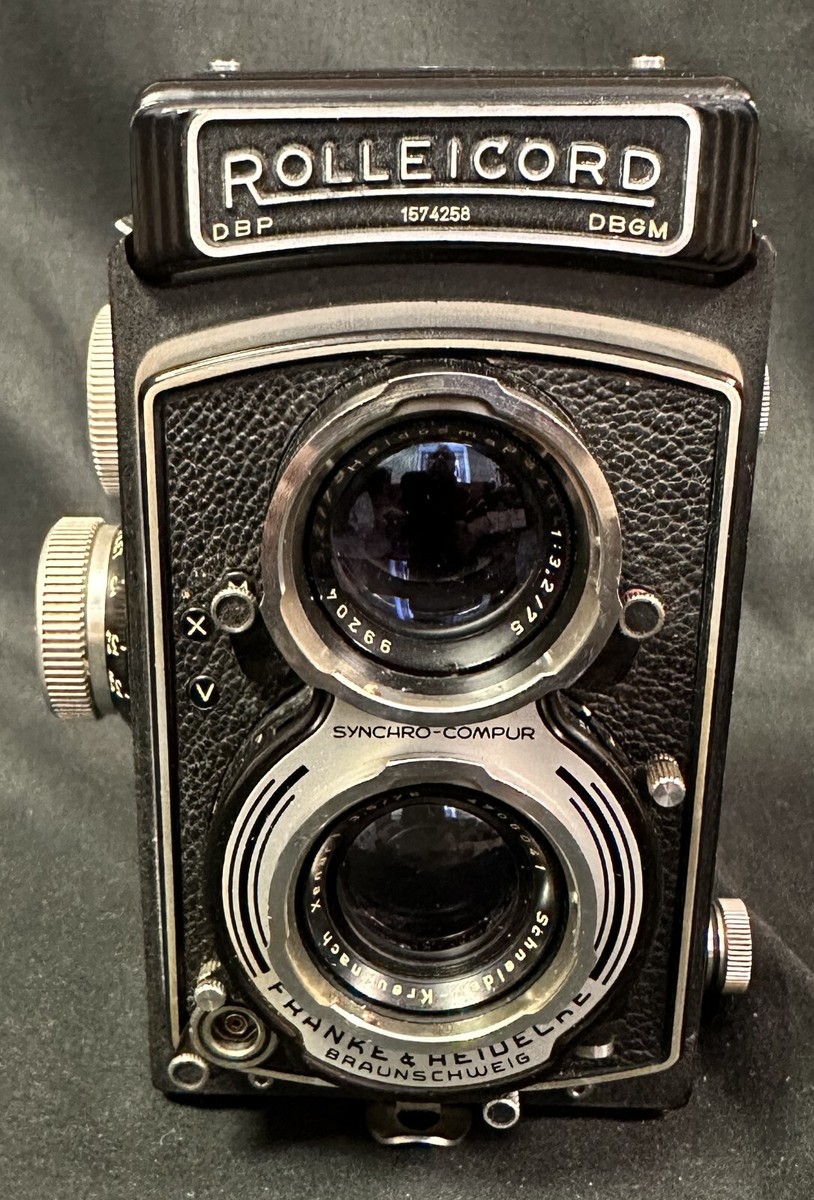 Rolleicord V Camera 1954-1957 Synchro-Compur Nice Clean 6 x 6