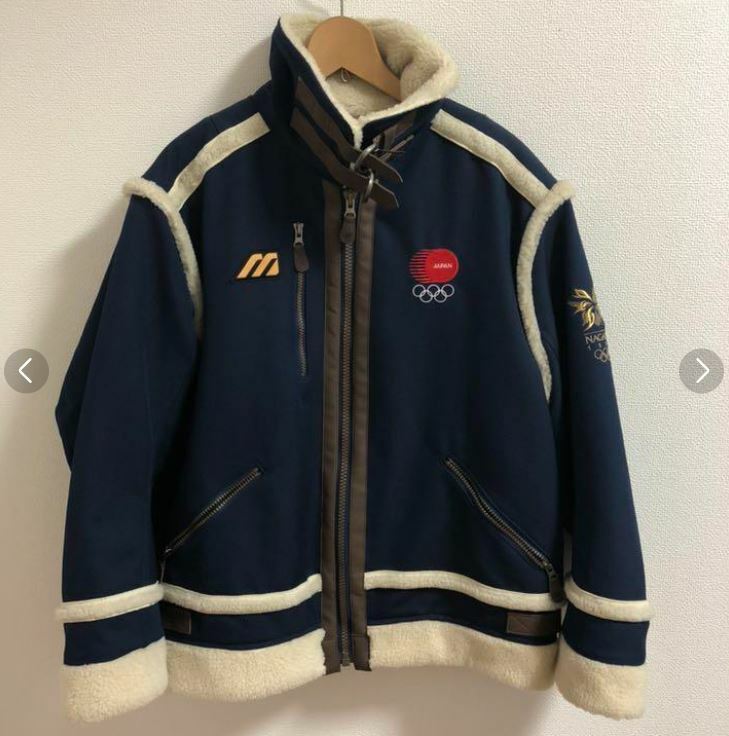 Nagano Olympics MIZUNO Official Boa Jacket 1998 Japan National