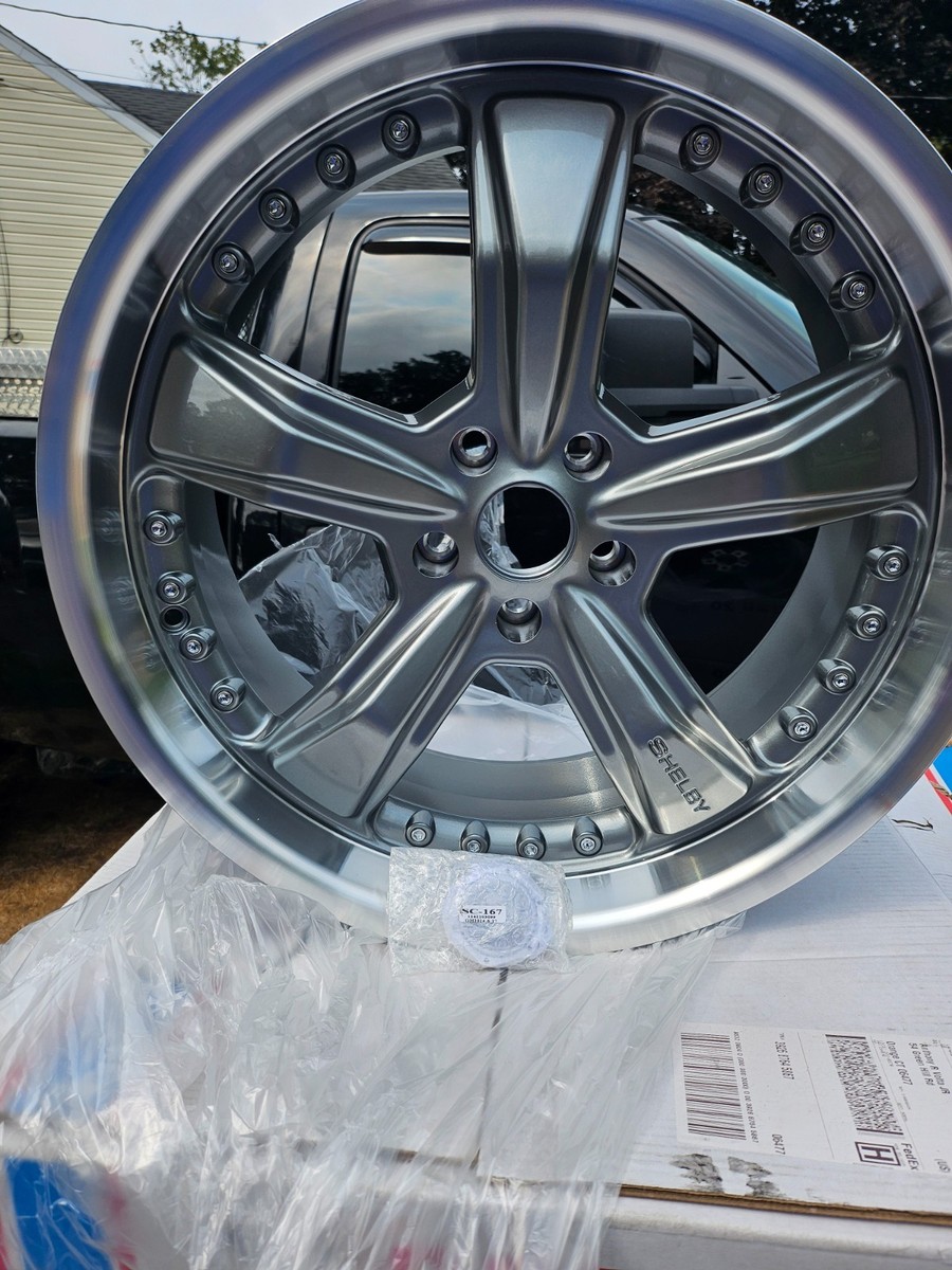Shelby Razor Wheels Staggered 20 'set of 4 new in boxes Shipping