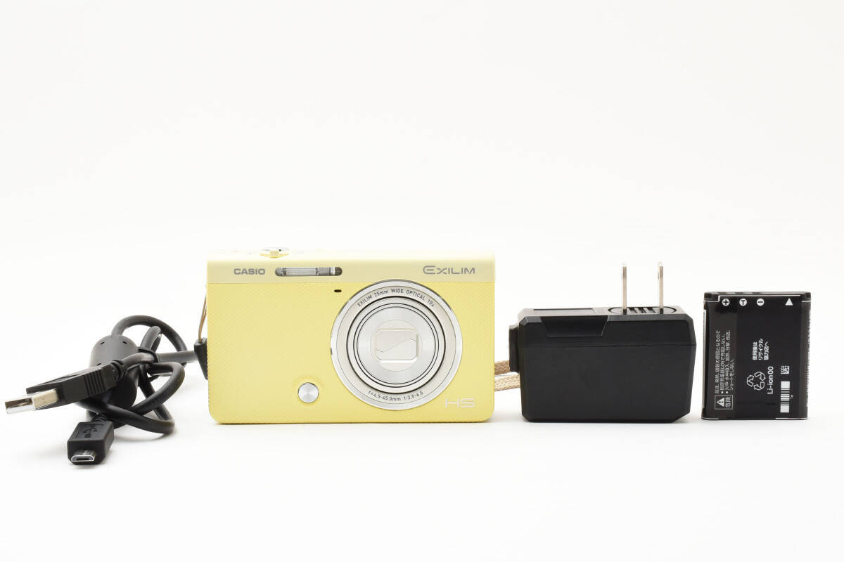 CASIO EXILIM EX-ZR70 yellow English Language compact digital