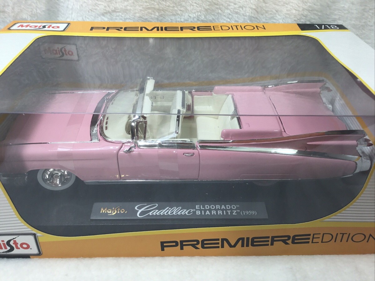 Collectible Maisto Premiere Edition 1959 Pink Cadillac Eldorado