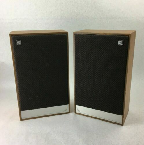 Vintage 1980s Mordaunt-Short MS-25 2-way bookshelf speaker. Tested