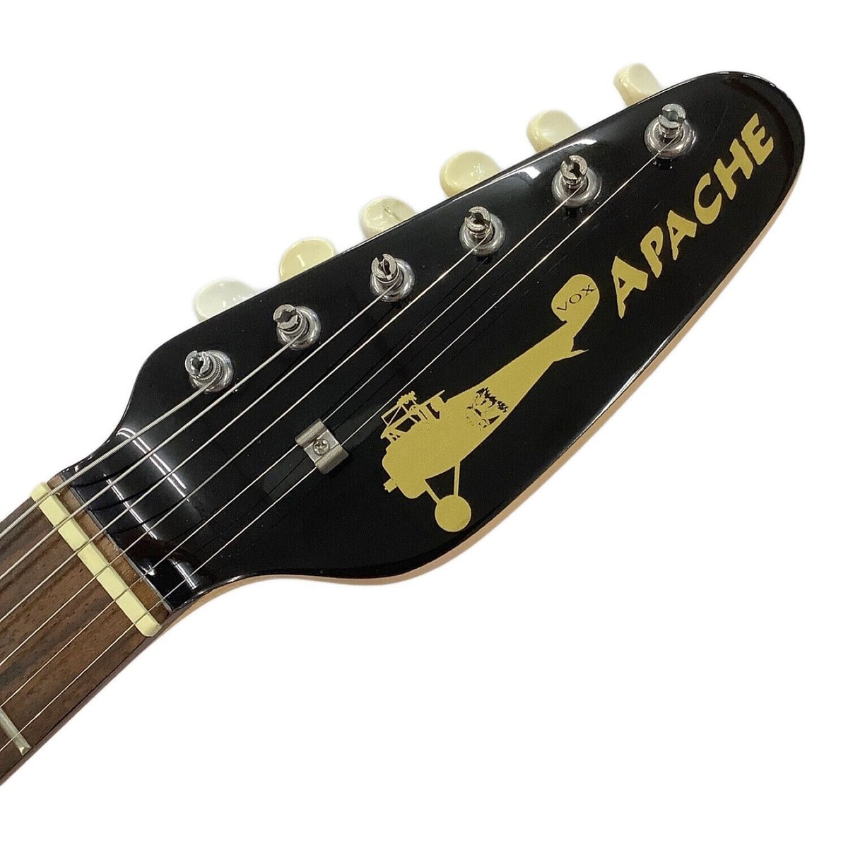 VOX APACHE-1 Teardrop Type Electric Travel Guitar 3-Tone Sunburst