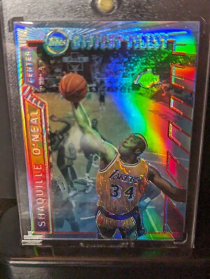 95-96 FINEST MYSTERY BOLS.REF. SHAQ