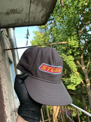 90s Vintage Stussy Grey Cap Made in USA | eBay