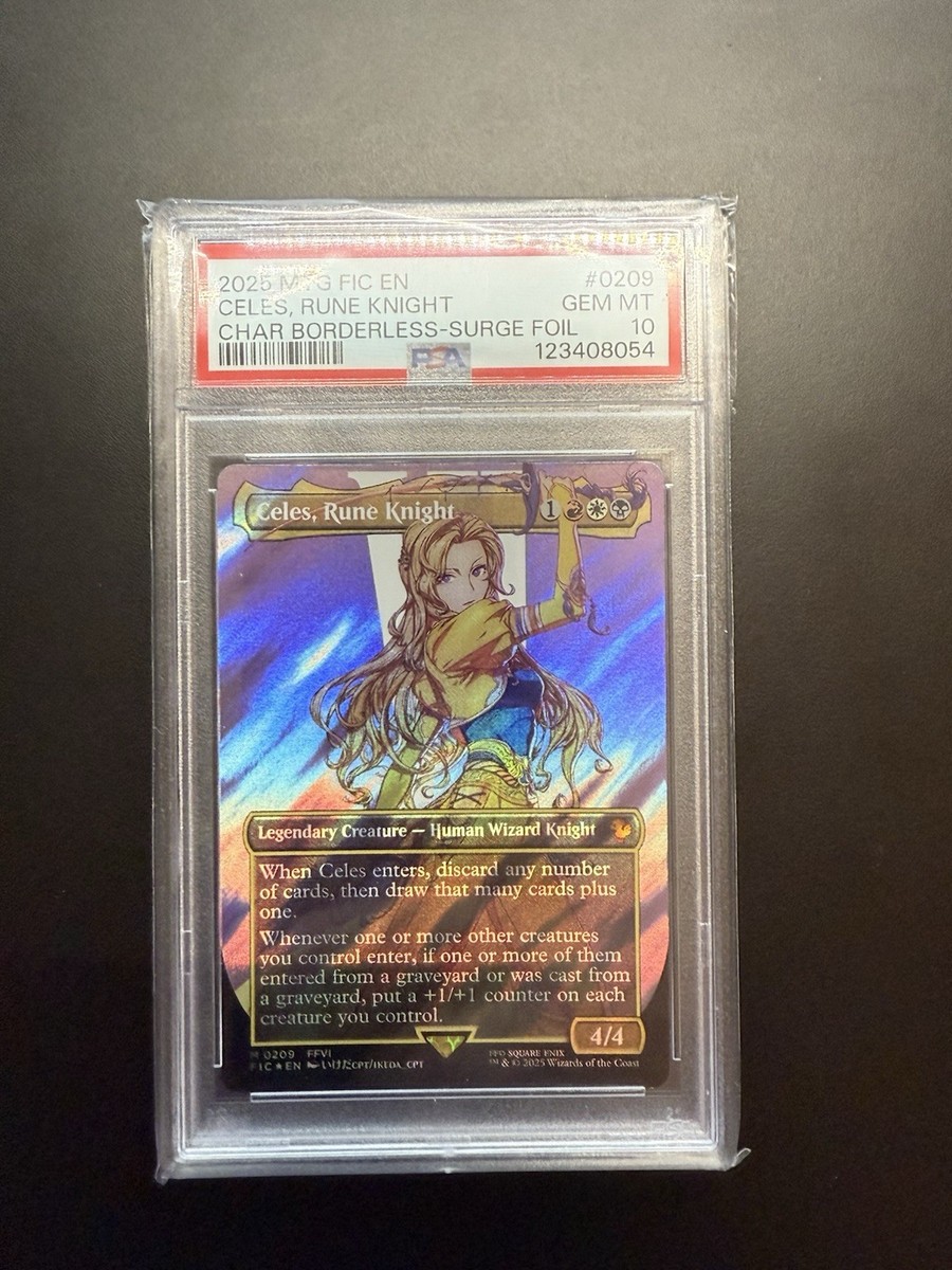 MTG magic ff ルーンナイト、セリス サージFoil ルーンナイト、セリス