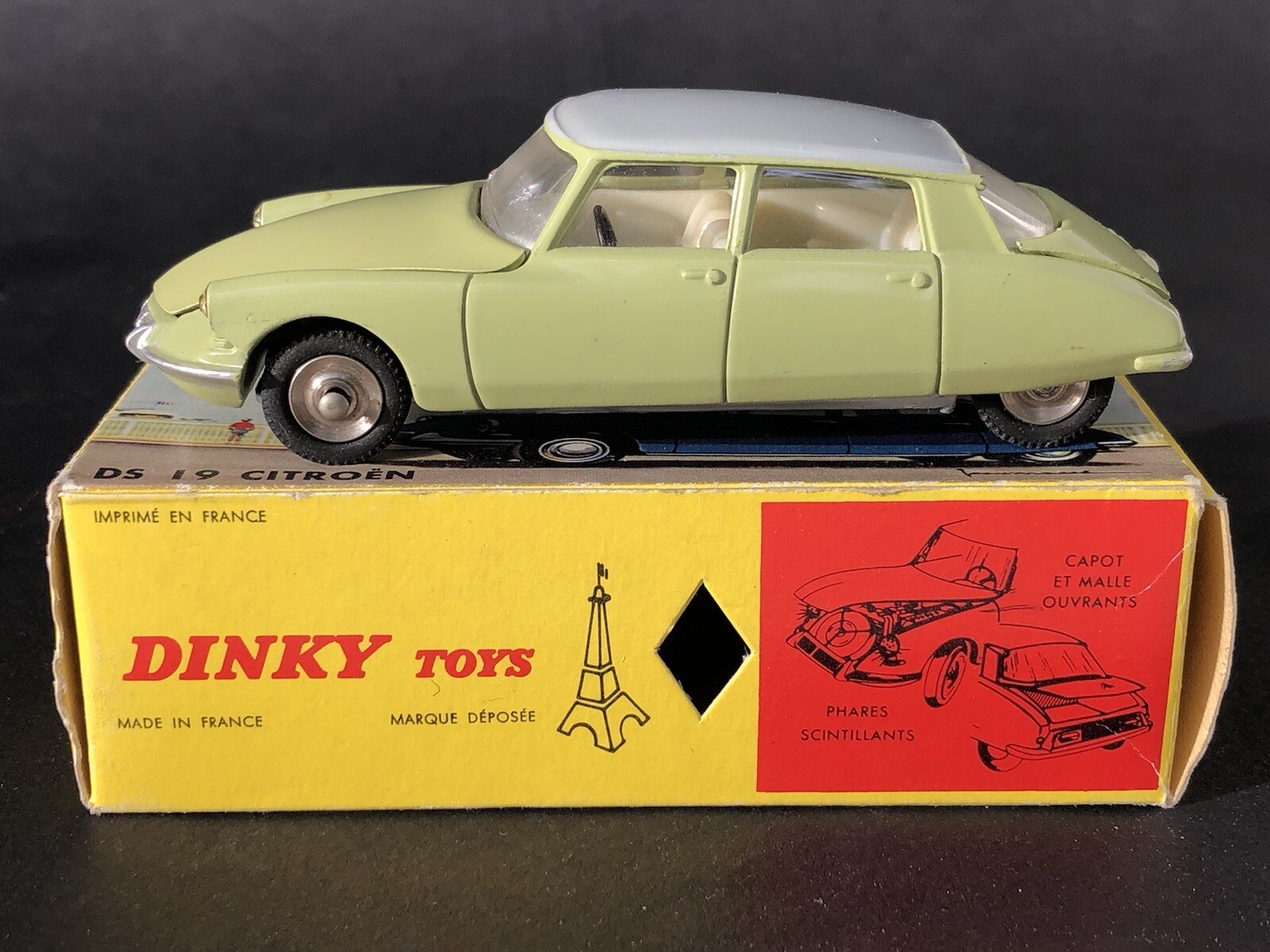 美品 激レア 仏製DINKY TOYSシトロエンDS19 ミニカー 美品 激レア 仏