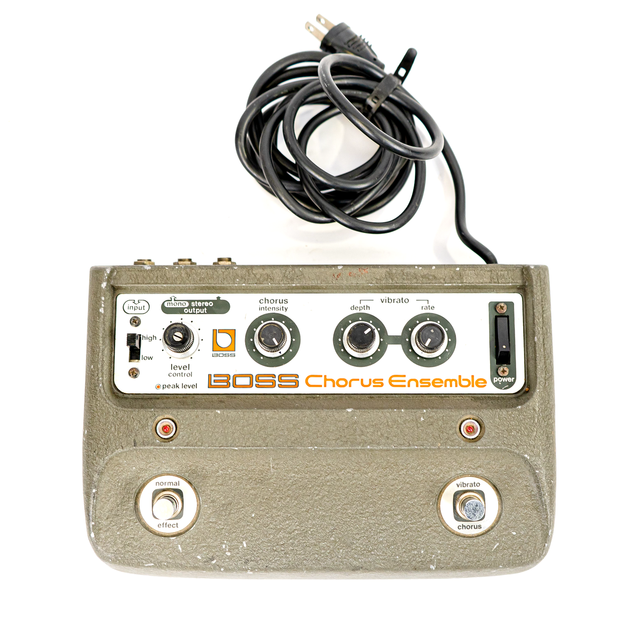 Late 70's Vintage Boss CE-1 Chorus/Vibrato Effect Pedal w/ Bucket