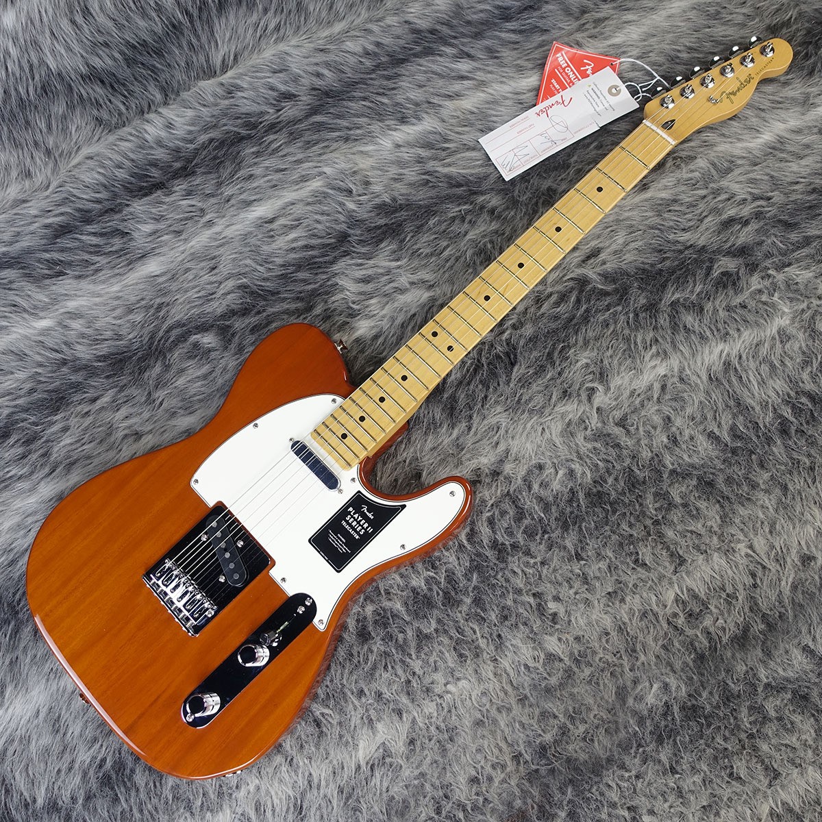 Electric Guitar Fender Player II Series Telecaster Mocha Ensenada