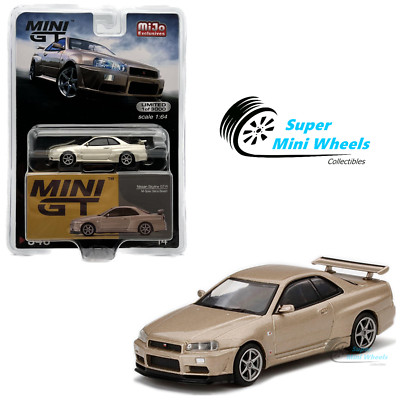 MINI GT LBWK r34サイン入り Mini GT 1:64 Nissan LB-ER34 Super