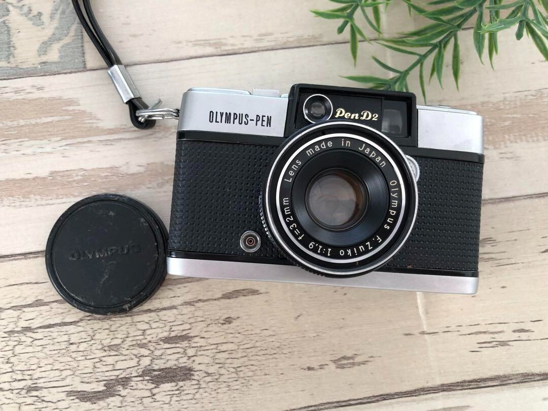 OLYMPUS PEN D2 Half Frame Camera Classic 35mm Rangefinder JAPAN