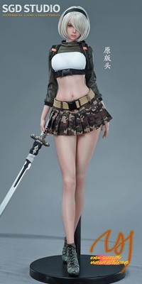 SGD Studio 1/3 バトルガール 002 2B 未開封 可動フィギュア SGD