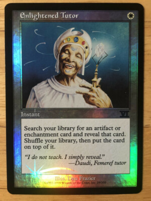 悟りの教示者/Enlightened Tutor アリーナ 6EDプロモfoil FOIL