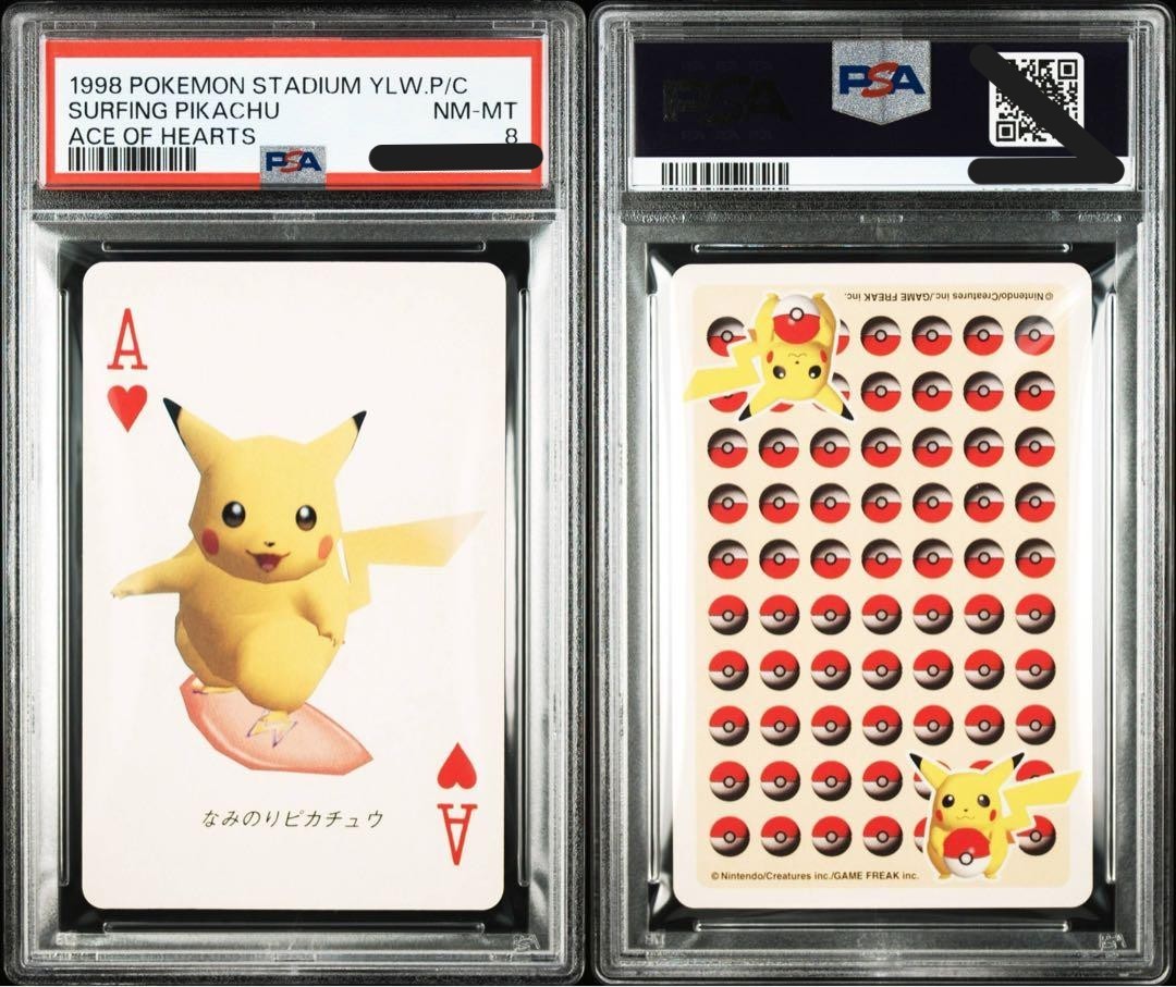 PSA7】なみのりピカチュウ SURFING PIKACHU PROMO Pokemon Card