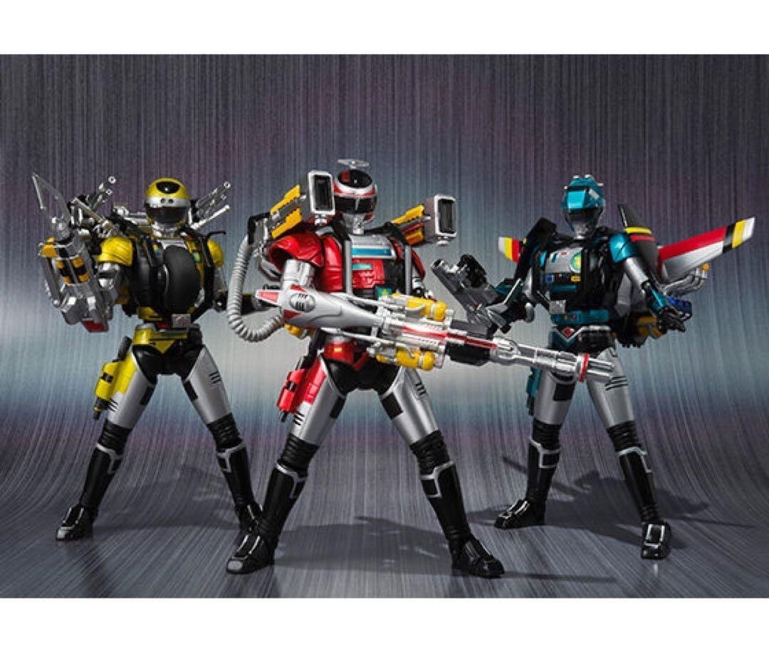 S.H. Figuarts Special Rescue Police Winspector Fire Walter Bycle