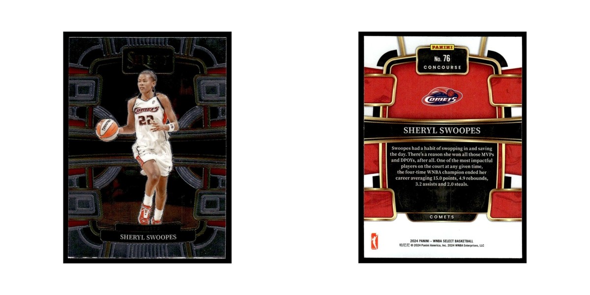 WNBA Sheryl Swoopes WNBA Sheryl Swoopes HOF サイン入り写真 RC HOF