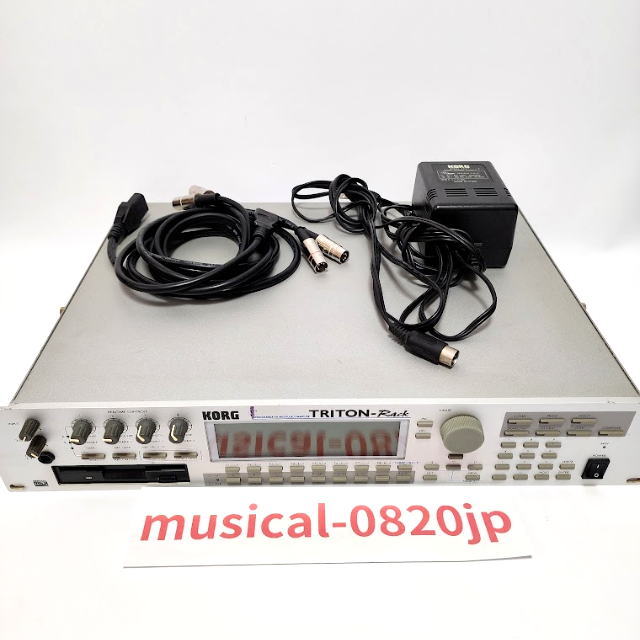 中古】KORG TRITON-Rack Ver1.5.1 音源モジュール 中古】KORG TRITON