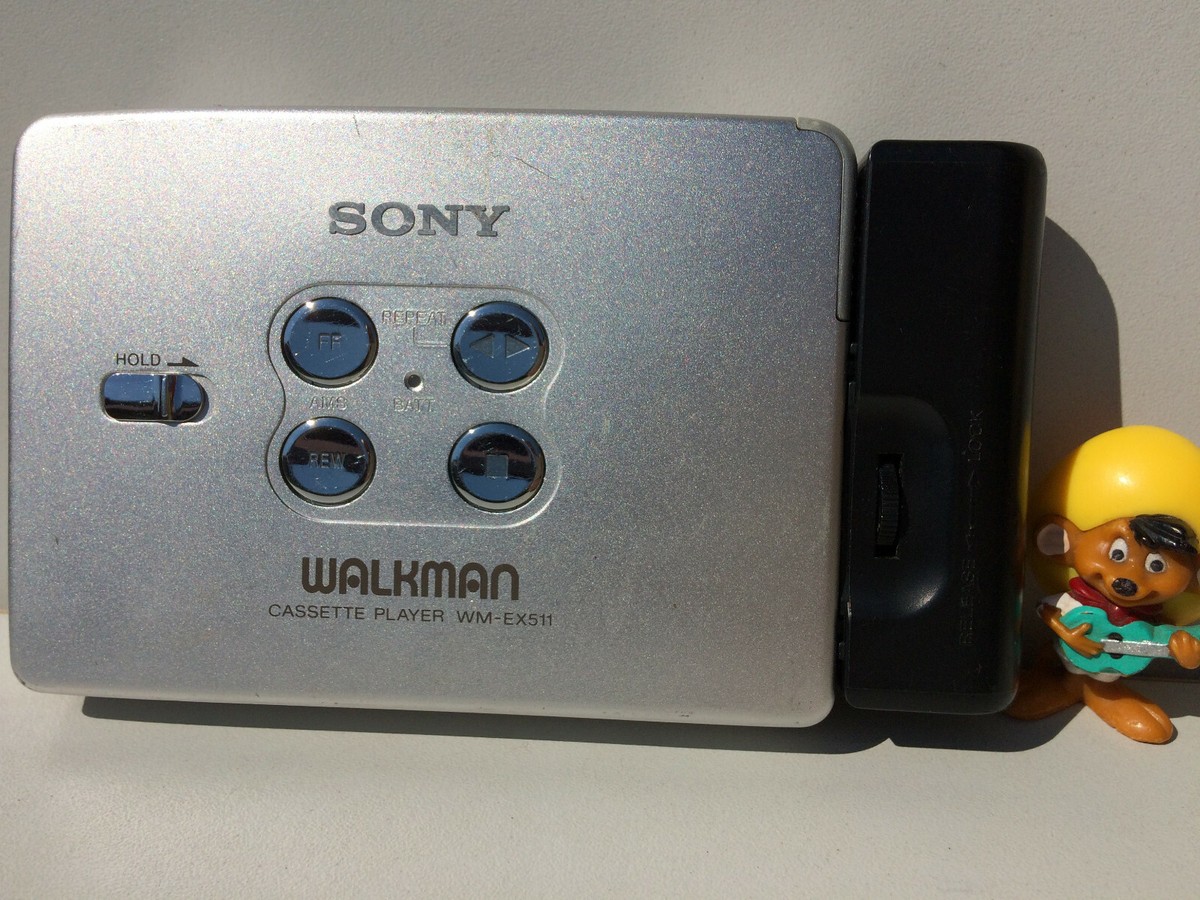 良音オススメ品WM-EX511 ブラックSONYカセットウォークマン可動品B