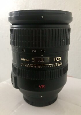 Nikon AF-S DX NIKKOR 18-200mm f/3.5-5.6G ED VR Lens US version | eBay