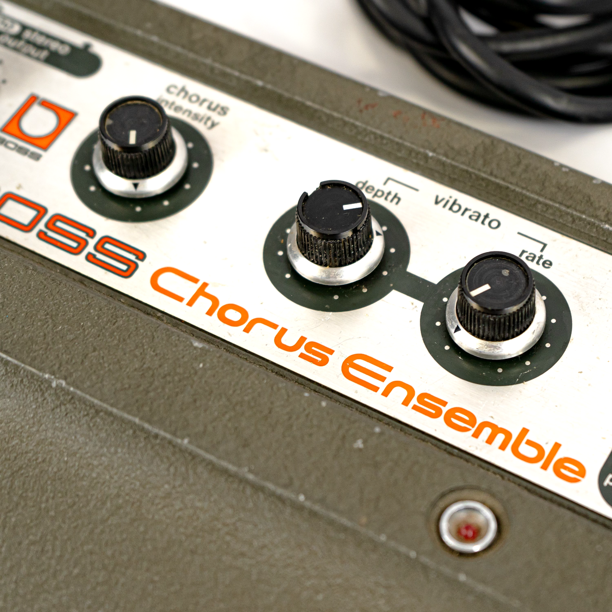 Late 70's Vintage Boss CE-1 Chorus/Vibrato Effect Pedal w/ Bucket