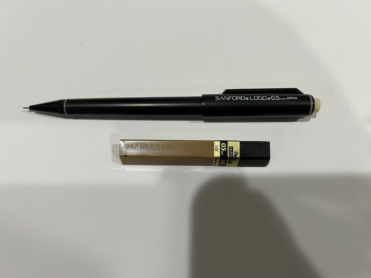 Vintage Sanford Logo 0.5mm Mechanical Pencils - Made In Japan