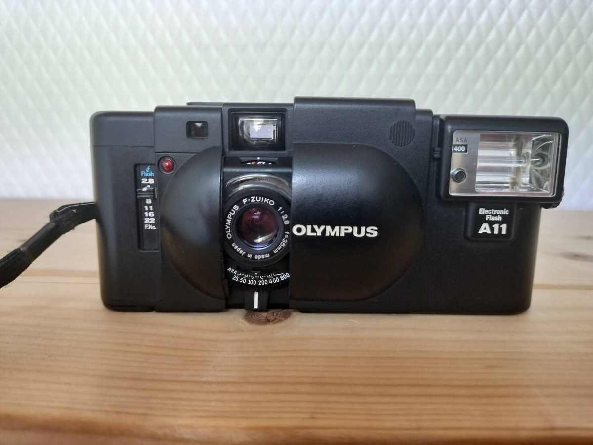 □OLYMPUS オリンパス XA A11 Electric Flash F-ZUIKO 35mm F2.8