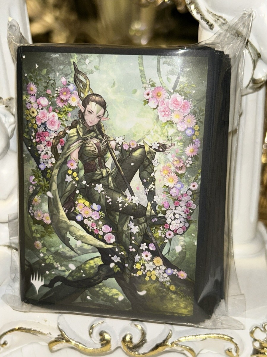 MTG Nissa, Resurgent Animist 100 Sleeve New Sealed Japan limited