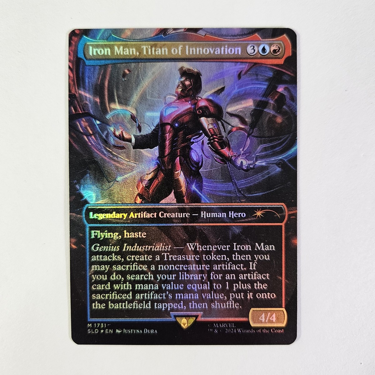 未開封【foil】secret lair アイアンマン Iron Man mtg Amazon.com