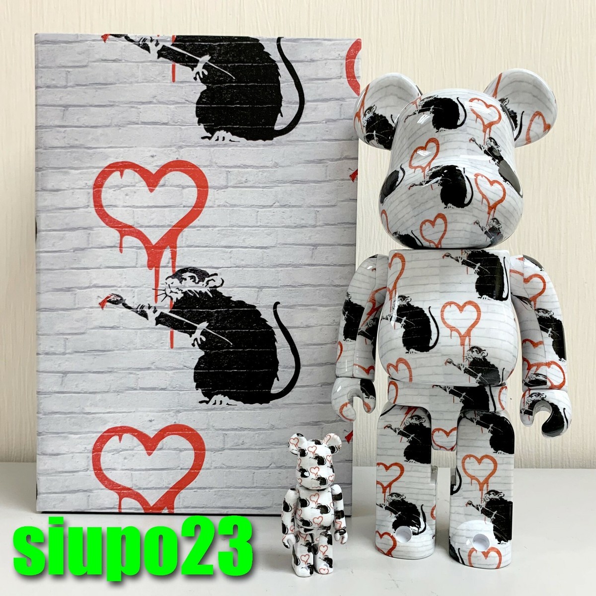 MCT TOKYO LOVE RAT（RED Ver.） メディコムトイ バンクシー LOVE RAT