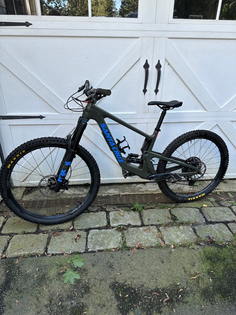 2022 Santa Cruz Bronson 4 C MX S-Kit Gloss Moss and Blue Medium