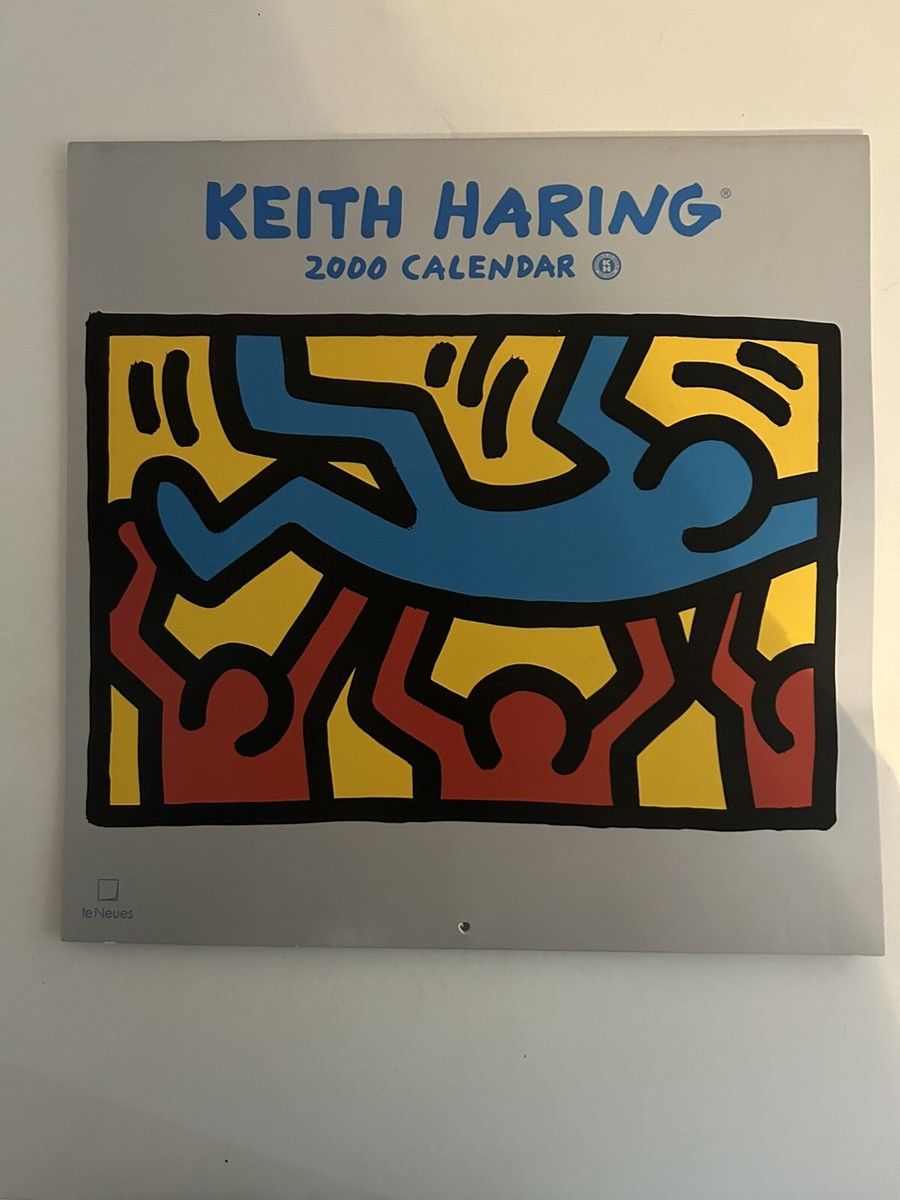KEITH HARING 2000 CALENDAR Collector Item Printed In Germany Clean