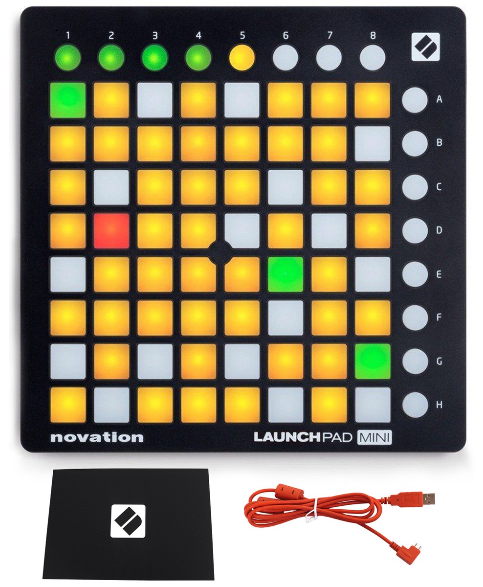 Novation LAUNCHPAD MINI MK2 MKII USB MIDI DJ Controller 64-Pad+