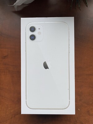 Apple iPhone 11 Original Replacement Genuine NEW EMPTY BOX White